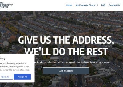 Web Design Case Study: My Property Check by Nua Web Design